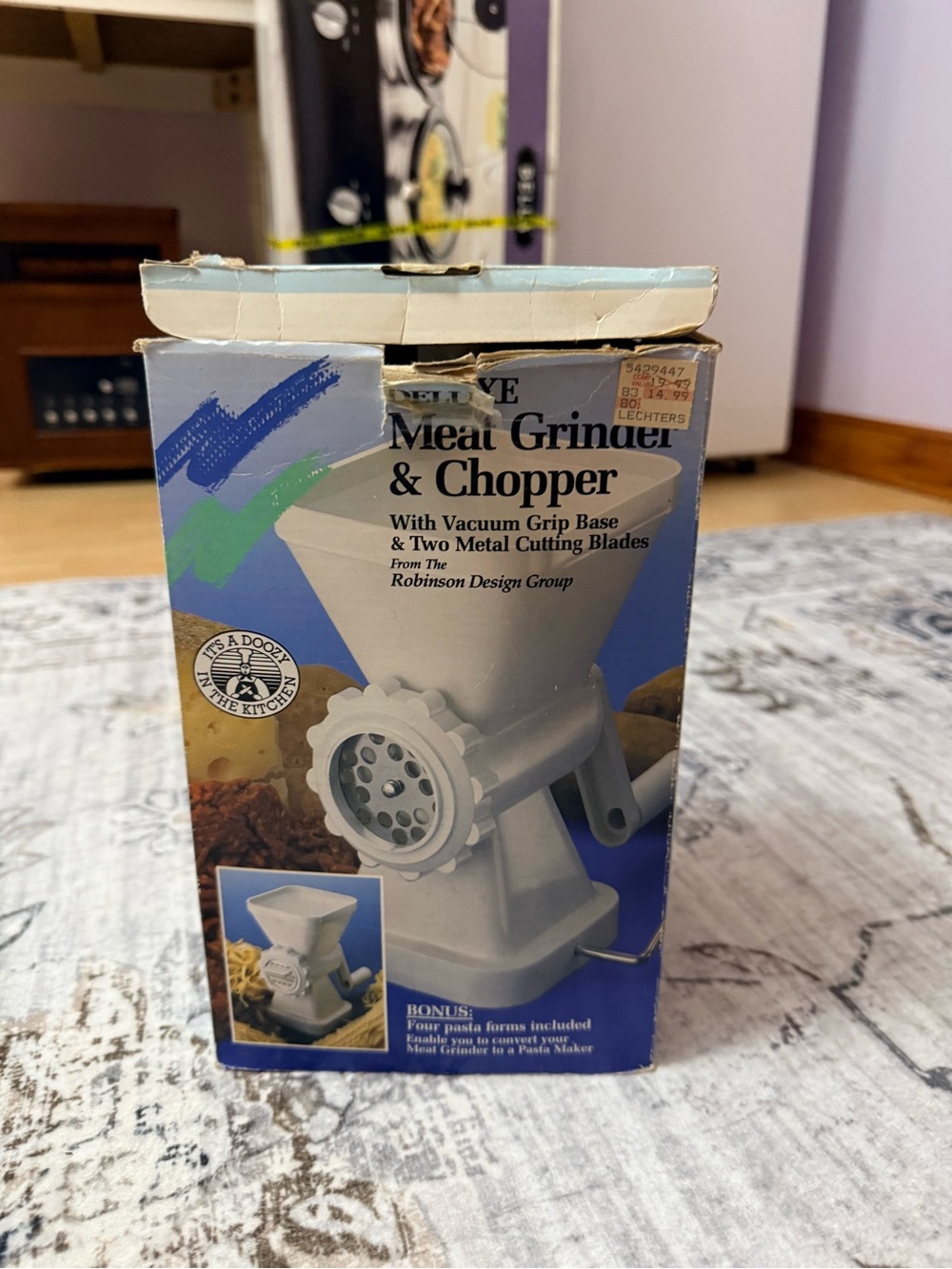 Rival Meat Grinder & Chopper Kitchen Tool with Original Box
